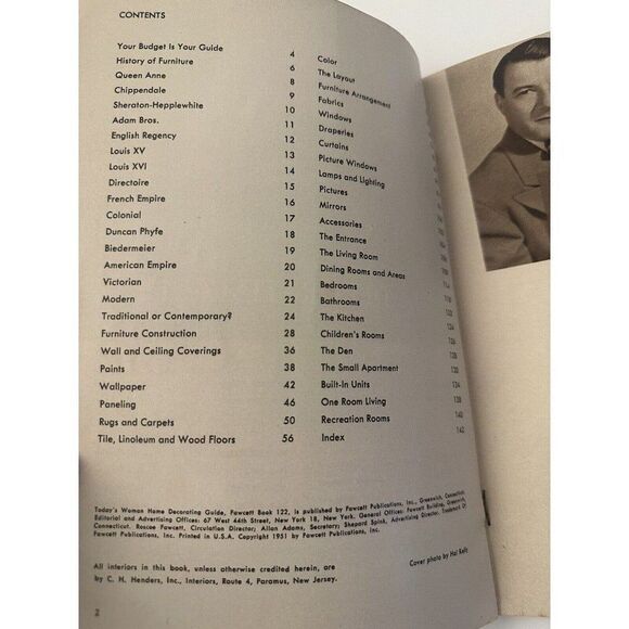 1951 Today’s Woman Home Decorating Magazine Guide #122 Vintage MCM mid century - Picture 9 of 11